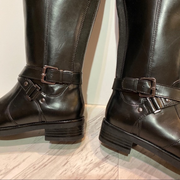 New! Bandolino Jiman Tall Black Riding Boot 6M - Picture 10 of 15